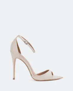High Heels-L'INTERVALLE Cristiana Beige Leather