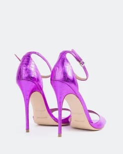 High Heels-L'INTERVALLE Cristiana Fucshia Croco
