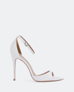 High Heels-L'INTERVALLE Cristiana White Leather