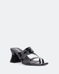 Mid Heels-L'INTERVALLE Curious Black Patent