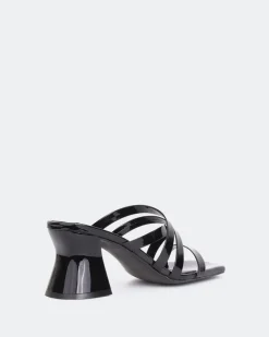 Mid Heels-L'INTERVALLE Curious Black Patent
