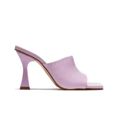 Mules-L'INTERVALLE Cythera Lilac Leather
