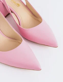 Slingbacks-L'INTERVALLE Dalida Pink Leather