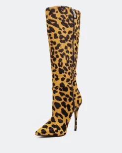Tall Boots-L'INTERVALLE Dalila Tan Pony