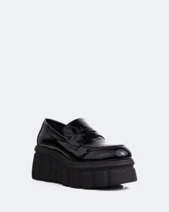 Loafers-L'INTERVALLE Dawson Black Naplack