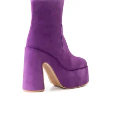 Platform|Ankle Boots-L'INTERVALLE Daze Lavender Suede