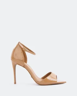 High Heels-L'INTERVALLE Dazzle Camel Naplack