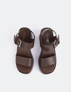 Wedges|Platform-L'INTERVALLE Dear Brown Leather