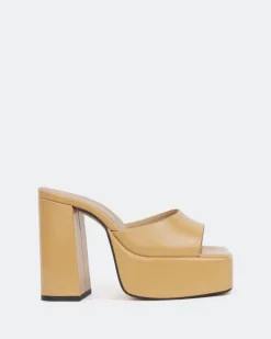 Platform-L'INTERVALLE Denila Beige Naplack/Naplack Beige