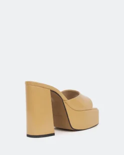 Platform-L'INTERVALLE Denila Beige Naplack/Naplack Beige