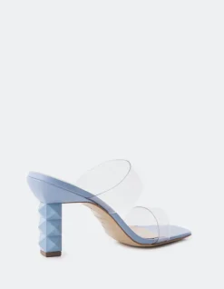 Mules-L'INTERVALLE Diamond Blue Vinyl