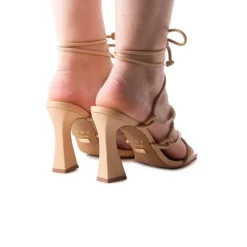 Strappy-L'INTERVALLE Diaplo Tan Leather