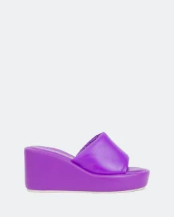 Wedges-L'INTERVALLE Dolores Purple Leather