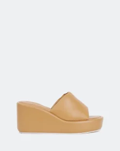 Wedges-L'INTERVALLE Dolores Tan Leather