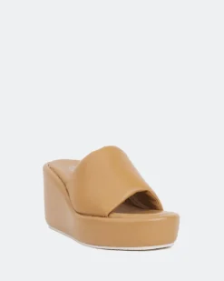 Wedges-L'INTERVALLE Dolores Tan Leather