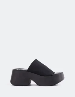 Platform-L'INTERVALLE Douce Black Lycra