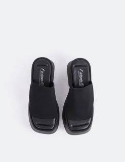 Platform-L'INTERVALLE Douce Black Lycra