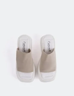 Platform-L'INTERVALLE Douce Taupe Lycra