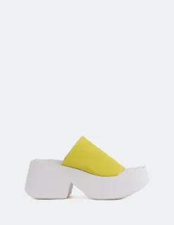 Platform-L'INTERVALLE Douce Yellow Lycra