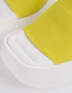 Platform-L'INTERVALLE Douce Yellow Lycra