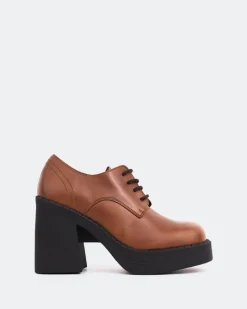 Lace-up-L'INTERVALLE Dragon Brown Leather