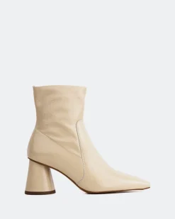 Ankle Boots-L'INTERVALLE Eaton Cream Naplack
