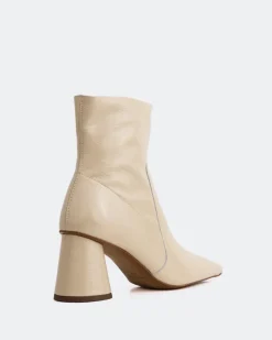 Ankle Boots-L'INTERVALLE Eaton Cream Naplack