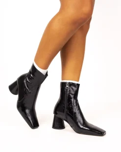 Ankle Boots-L'INTERVALLE Eaton Cream Naplack