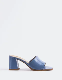 Mid Heels|Mules-L'INTERVALLE Egaleo Blue Naplack