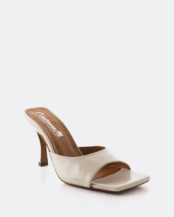 Mules-L'INTERVALLE Elafonisi Off White Leather