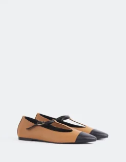Mary-jane-L'INTERVALLE Elara Tan Black Leather