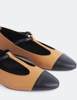 Mary-jane-L'INTERVALLE Elara Tan Black Leather