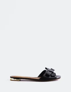 Flats-L'INTERVALLE Ellie Black Leather