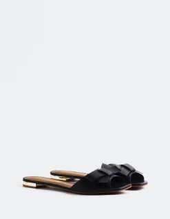 Flats-L'INTERVALLE Ellie Black Leather