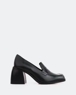 Loafers-L'INTERVALLE Elm Green Leather