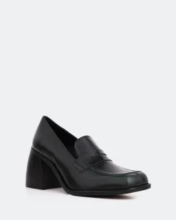 Loafers-L'INTERVALLE Elm Green Leather