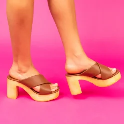 Wood Sandals|Platform-L'INTERVALLE Elodie White Leather