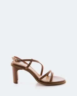Strappy-L'INTERVALLE Epiphany Tan Leather