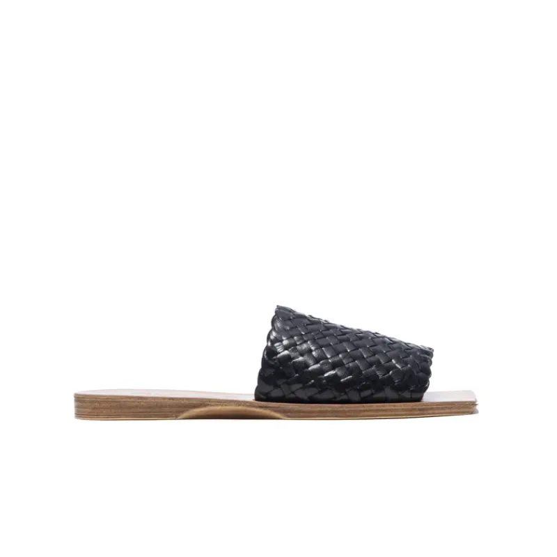 Flats-L'INTERVALLE Eshe Black Weave