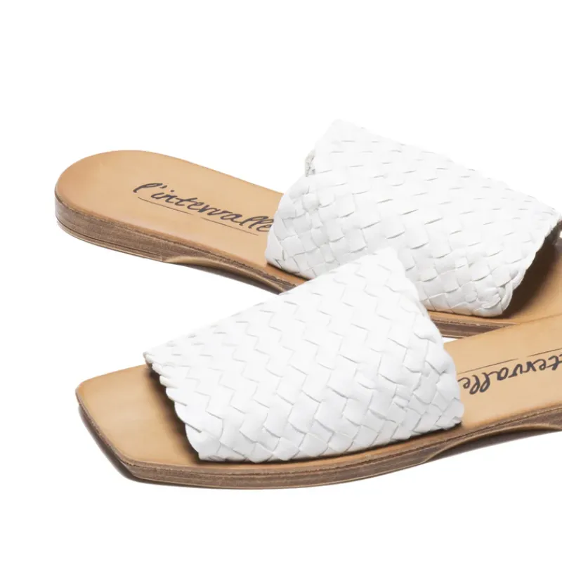 Flats-L'INTERVALLE Eshe White Weave