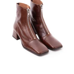 Ankle Boots-L'INTERVALLE Eton Tan Leather