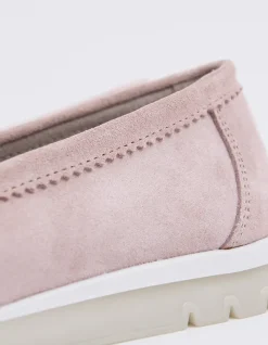 Loafers-L'INTERVALLE Everlane Pink Suede