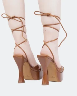 Platform|Strappy-L'INTERVALLE Fairy Tan Leather