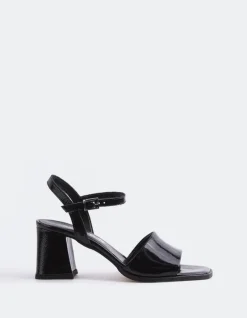 Mid Heels-L'INTERVALLE Faliro Black Naplack