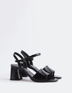 Mid Heels-L'INTERVALLE Faliro Black Naplack