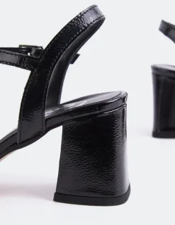 Mid Heels-L'INTERVALLE Faliro Black Naplack