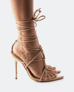 Strappy|High Heels-L'INTERVALLE Farida Tan Leather