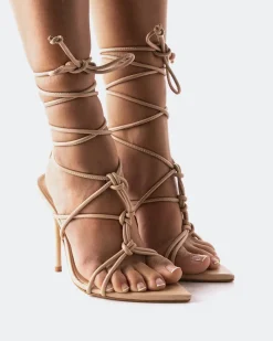 Strappy|High Heels-L'INTERVALLE Farida Tan Leather