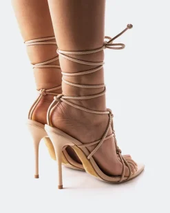 Strappy|High Heels-L'INTERVALLE Farida Tan Leather