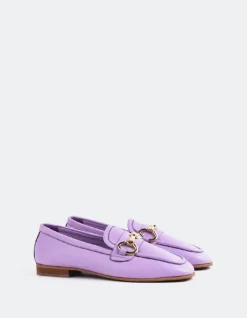 Loafers-L'INTERVALLE Fayette Lilac Leather